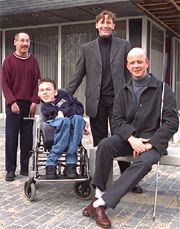 Foto: de vier ambassadeurs