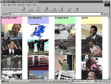 screenshot nieuwsinterface