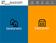 screenshot homepage sneevert